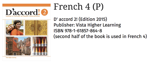French 4 